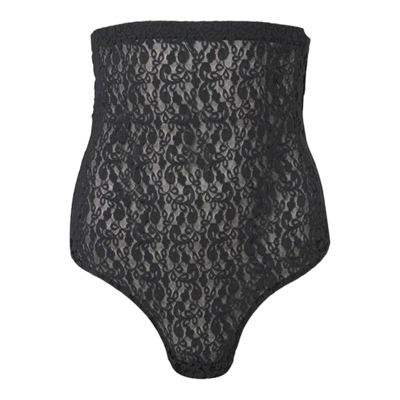 Plus Size Smoothing High Waist Thong Sz 3X & 1X - Picture 3 of 4